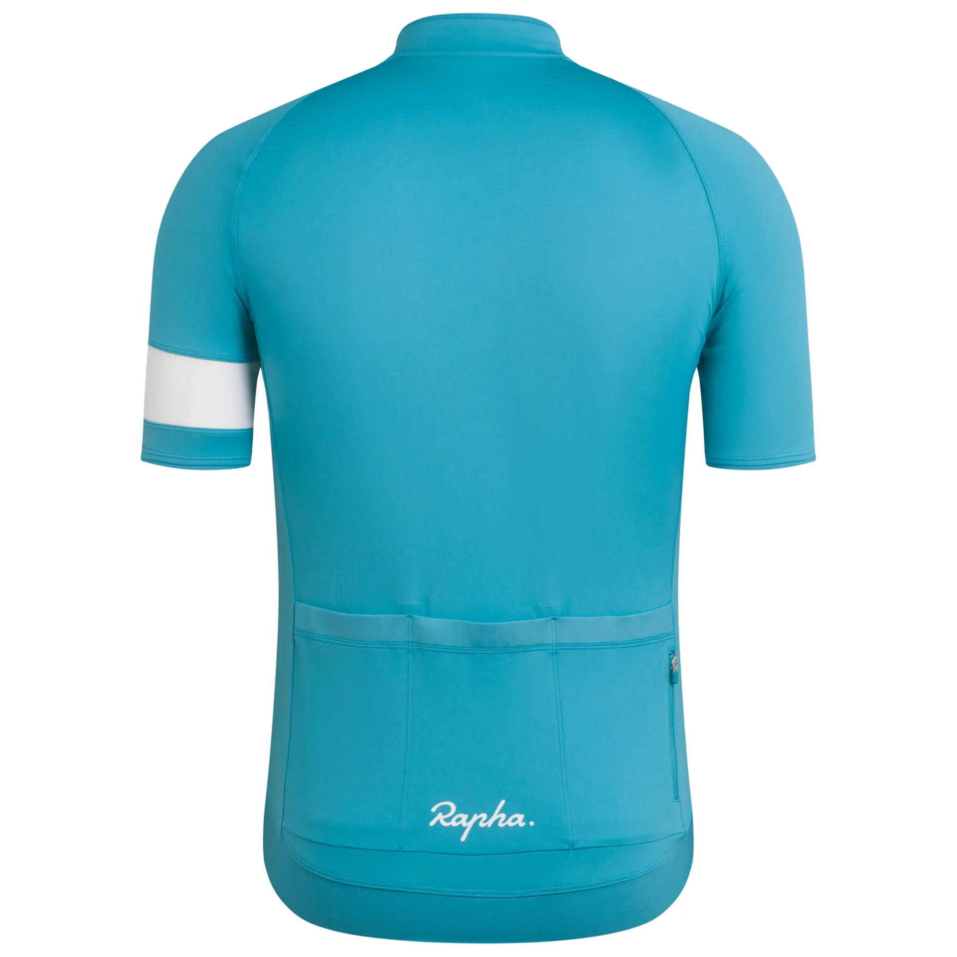 Rapha Core Jersey in Teal and White